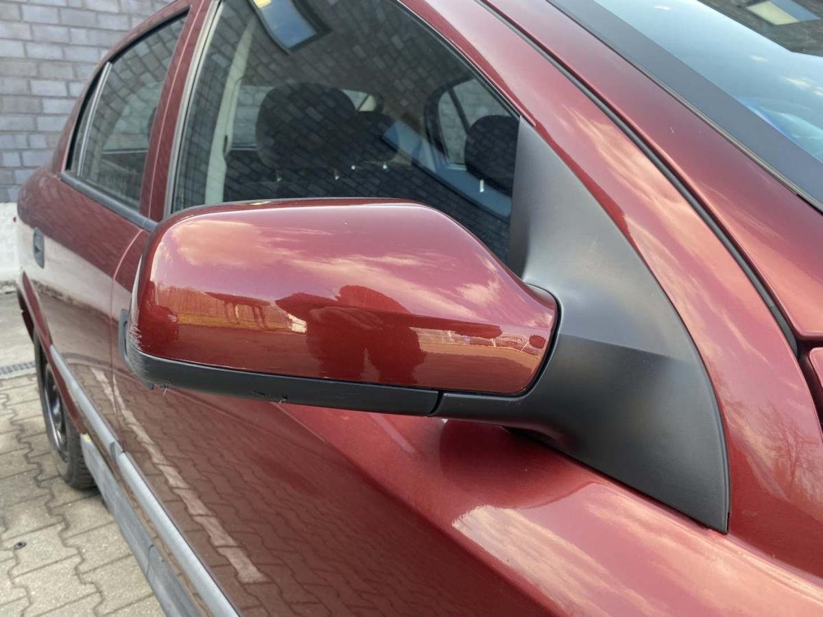 Opel Astra G original Au&szlig;enspiegel rechts elektrisch verstellbar Z549 Marseillerot Bj.1999